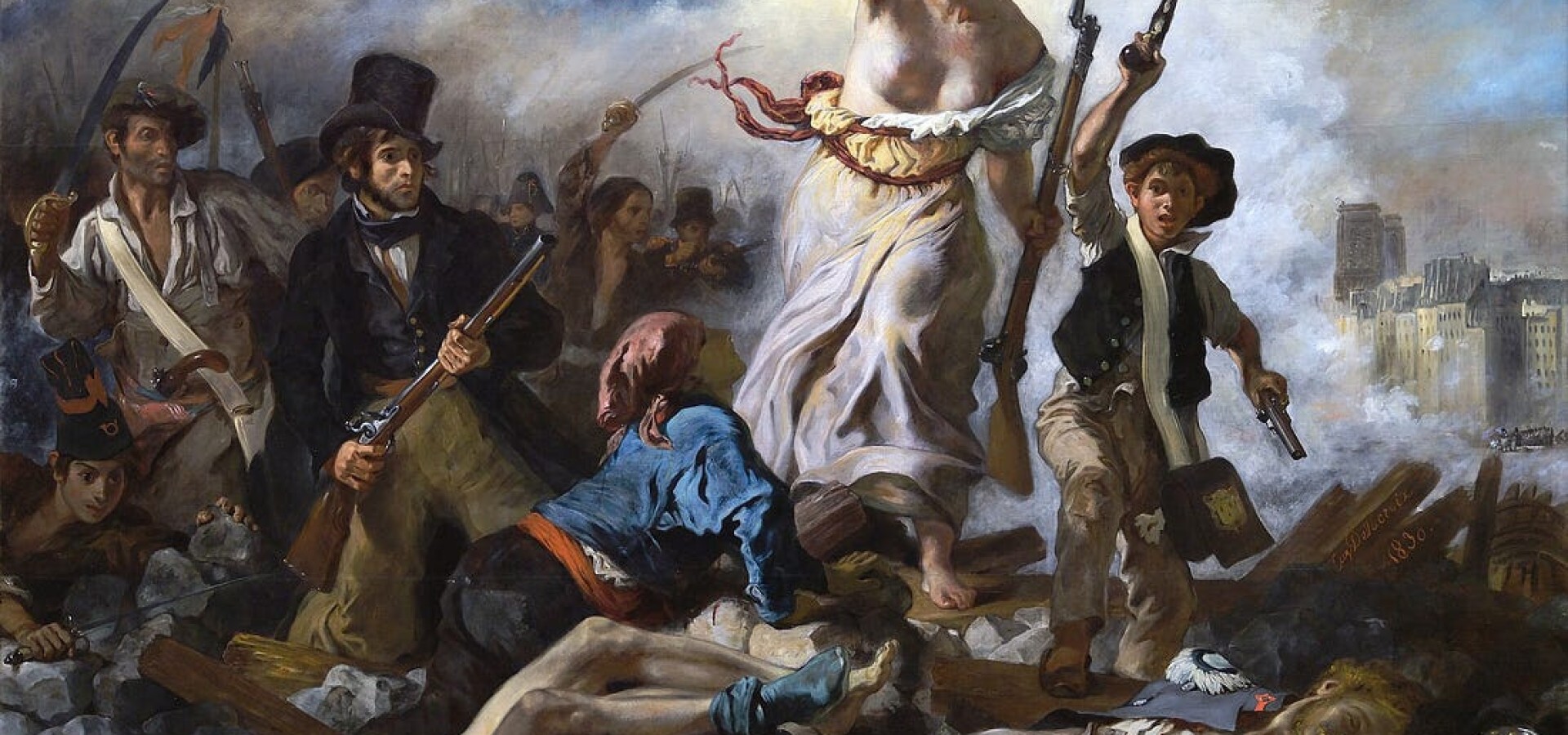 The nudity of Liberty Leading the People